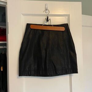 Black Mini Skirt for Work